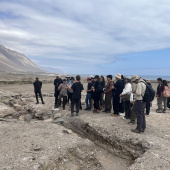 Grupo en la desembocadura